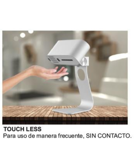 ATK-HD-01 SECADOR DE MANOS 2 en 1 con base incluida o para colocar en la pared (Incluye ambos soportes)