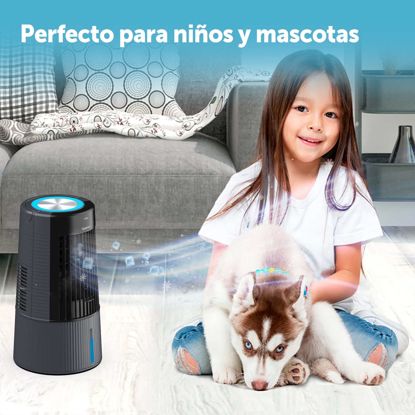 Enfriador de aire DUET i de Symphony