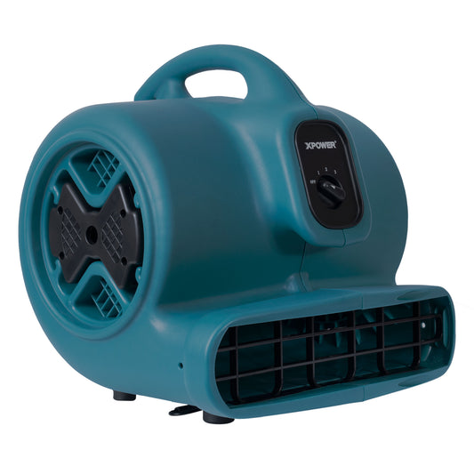 P-630 1/2 HP 2800 CFM Ventilador de 3 velocidades, secador de alfombras, ventilador de piso, soplador