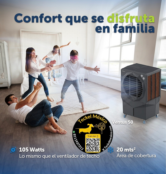 Ventus 50 Enfriador Evaporativo 230 watts 60 lts