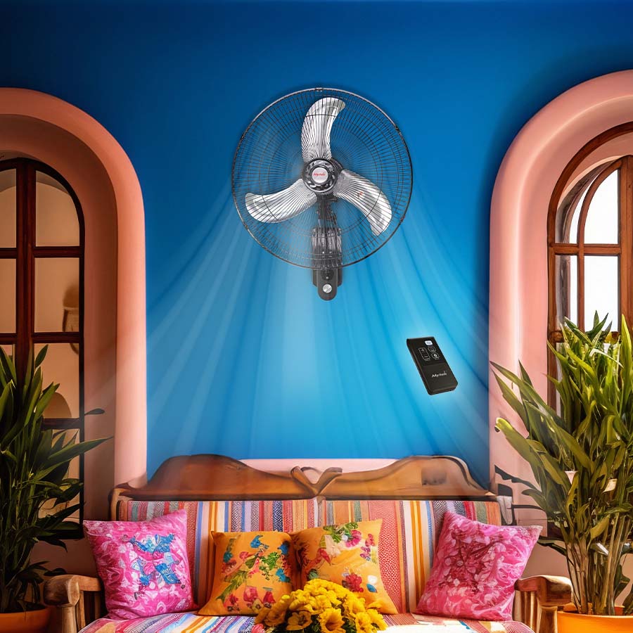3420 SUPER VENTILADOR DE PARED MYTEK VEL. 130 WATTS 4092 ft3