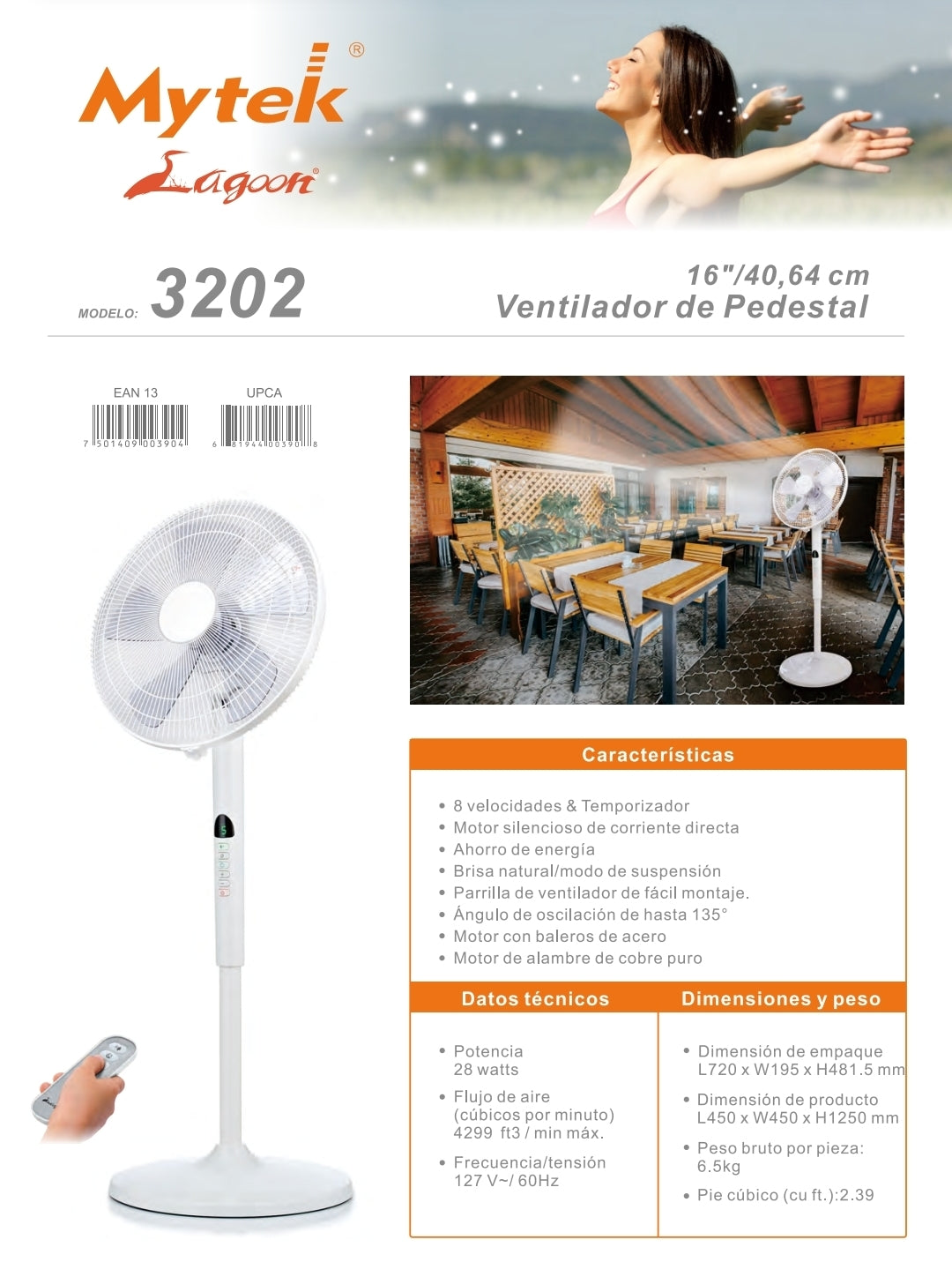 3202 ECO FAN, el ventilador que ahorra energía y tu dinero
