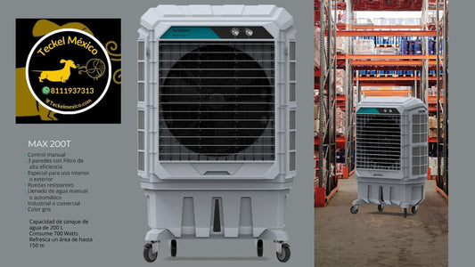 MAX 200T ENFRIADOR IND SYMPHONY 700W 200L 127V/60HZ