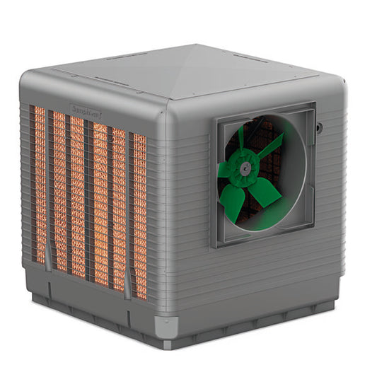 Enfriador Residencial S7000 de Symphony
ENFRIADOR DE AIRE EVAPORATIVO RESIDENCIAL DE DUCTOS