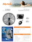 3363 VENTILADOR 30 PULG MYTEK PARED INDUSTRIAL 206 WATTS 9288 CFM