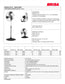 PO20 3 en 1 BRISA 20 PULG VENTILADOR PRDESTAL 100 METAL ASP ALUM