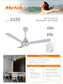 3320 Ventilador de Techo 56’’