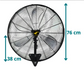 AERO TECKEL VENTILADOR 30 PULG TE301W