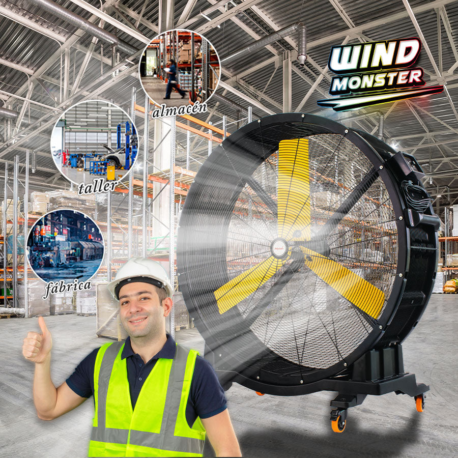 3410 Ventilador Industrial Tipo Tambor 48’’