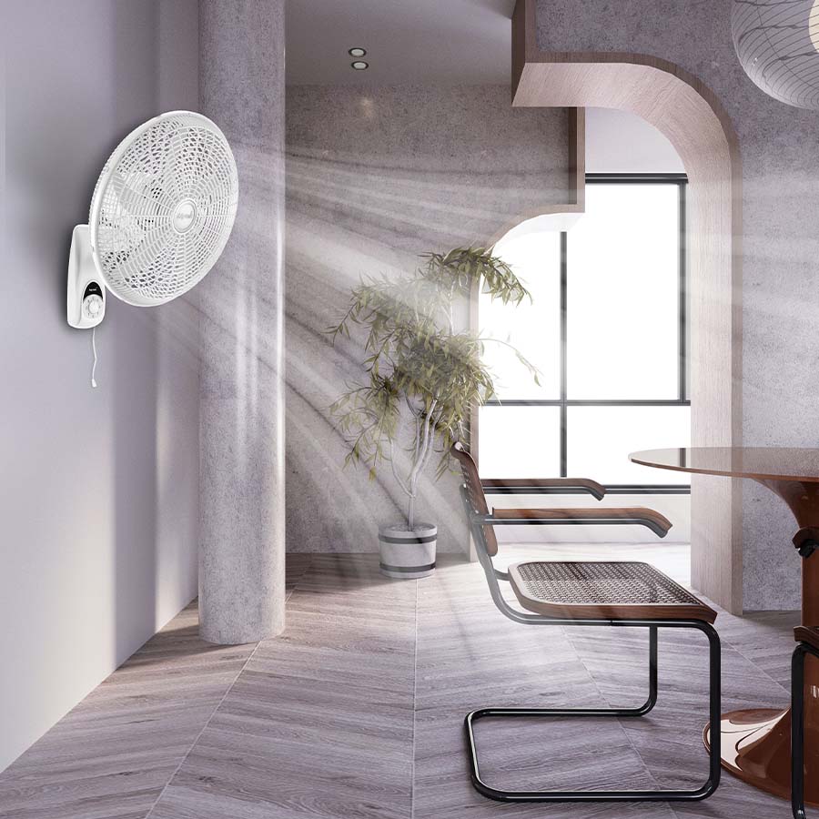 3207 VENTILADOR 18 PULG DE PARED BLANCO 3440 CFM