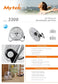 3306 20″ Circulador de Aire para Piso