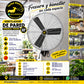 TE1040 VENTILADOR DE PARED 30 PULGADAS 127V 1/3 HP