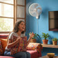 3207 VENTILADOR 18 PULG DE PARED BLANCO 3440 CFM
